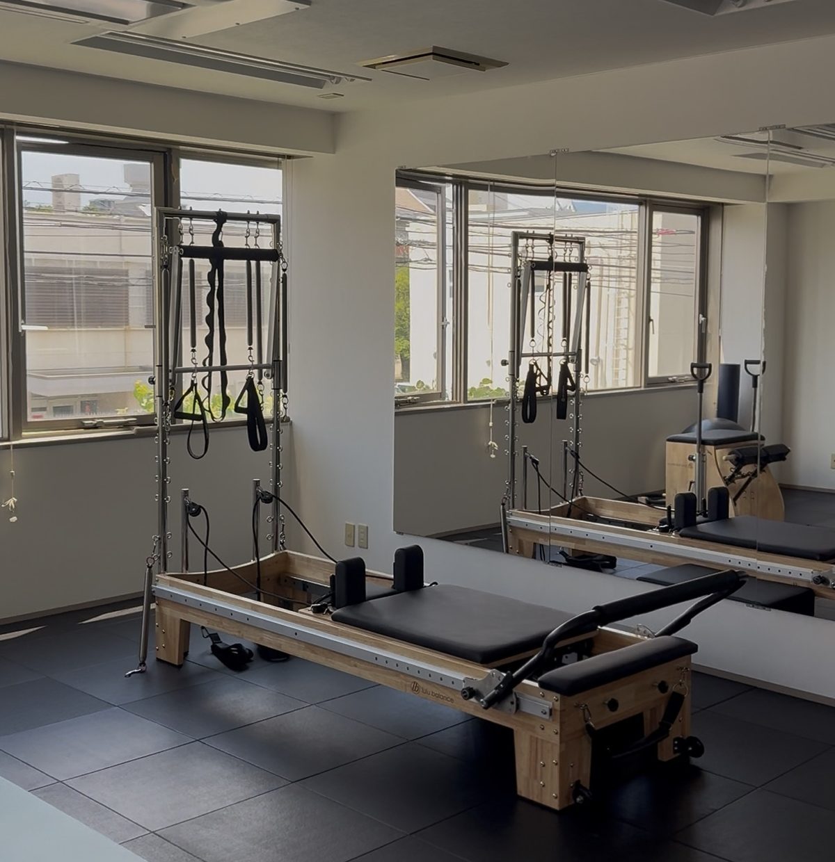Core and posture work on the reformer